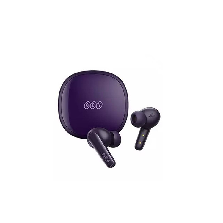 ایرفون بی سیم QCY مدل T13 X - بنفش (گارانتی شش ماهه شرکتی)