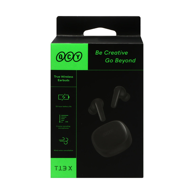 ایرفون بی سیم QCY مدل T13 X - مشکی (گارانتی شش ماهه شرکتی)
