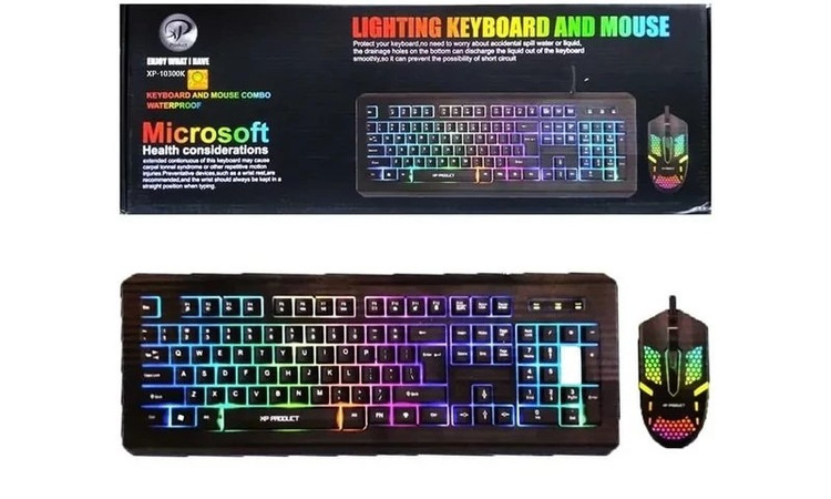 کیبورد و ماوس مخصوص بازی ایکس پی-پروداکت مدل XP-11300N